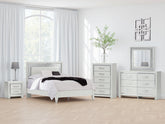 Best Deals Furniture - Ashley Furniture - Zyniden Queen Upholstered Panel Bed - Queen Upholstered Panel Bed - B2114B2